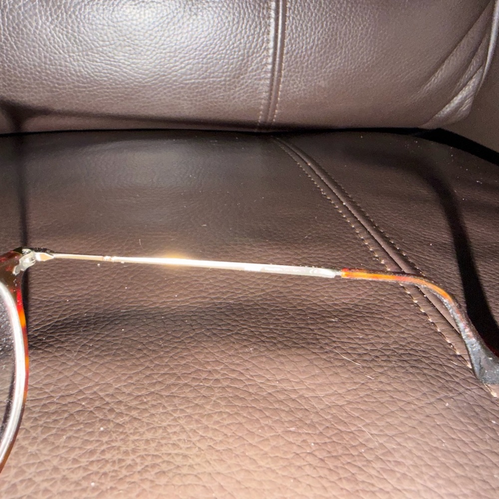 Persol Tortoiseshell Round Frames - Brown & Black… - image 6